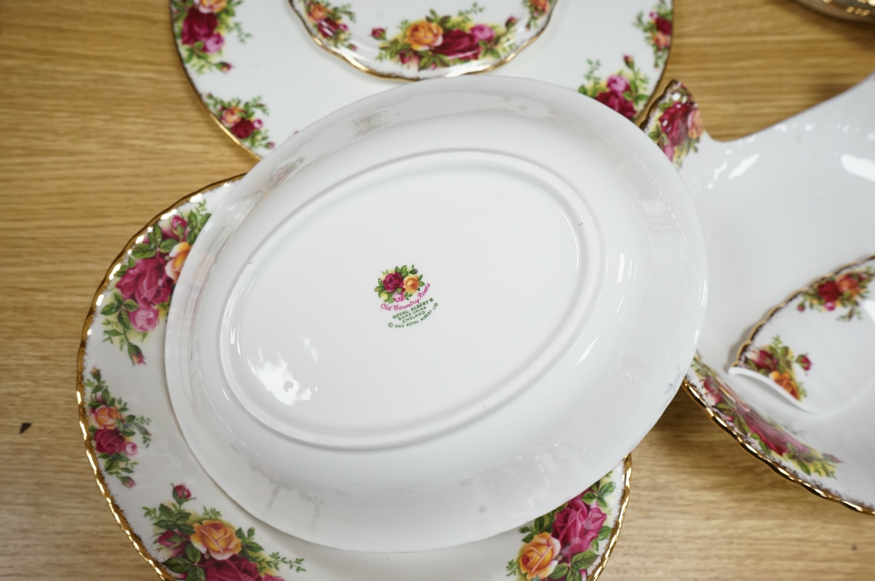 A collection of Royal Albert Old Country Roses tea wares